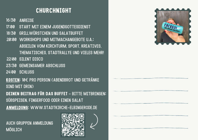 Flyer Rückseite